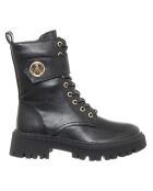 Boots en Cuir Evia noires - Talon 5 cm