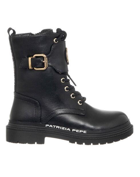 Boots en Cuir Morea noires