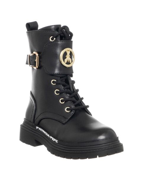 Boots en Cuir Morea noires
