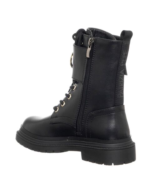 Boots en Cuir Morea noires