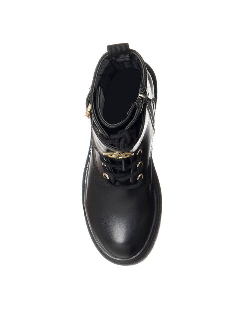 Boots en Cuir Morea noires