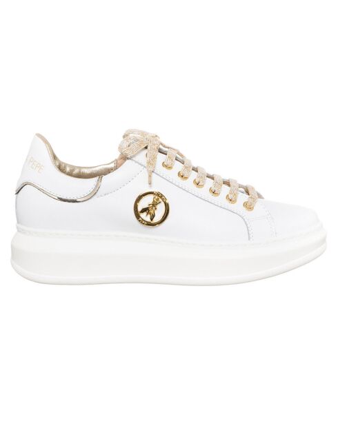 Sneakers en Cuir Orea blanches