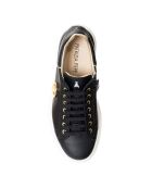 Sneakers en Cuir Orea noir/doré
