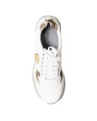Sneakers en Cuir Elena blanches