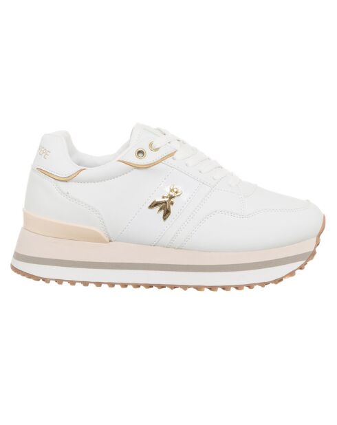 Sneakers en Cuir Aima blanches