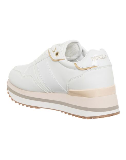 Sneakers en Cuir Aima blanches