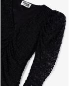 Top nero Farol Transparencia