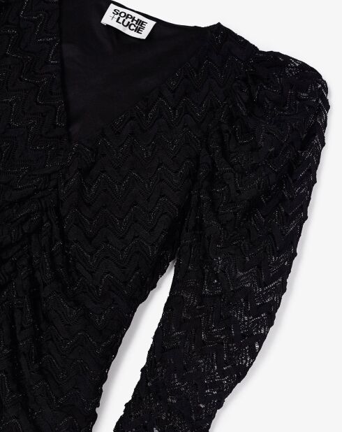 Top nero Farol Transparencia