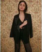 Top nero Farol Transparencia