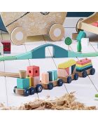 Train de cubes Sous la canopée - 2 ans et +