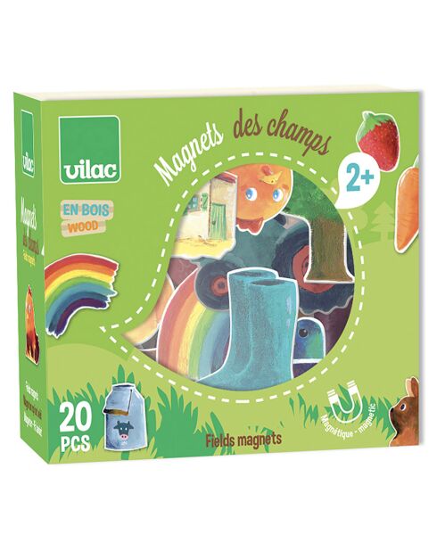 Magnets des champs - 2 ans et +