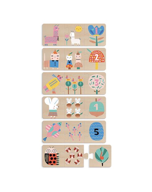 Suzy Ultman Trio-puzzels voor moeder en baby - 2 jaar en +