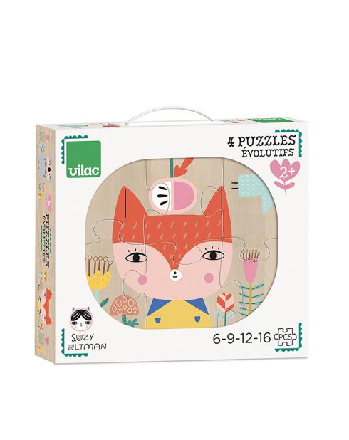 Puzzles évolutifs Suzy Ultman - 2 ans et +