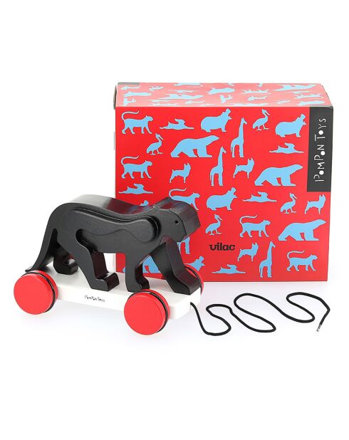 Jouet à trainer panthère Pompon