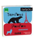 Pompom-Stempelset - 3 Jahre und älter