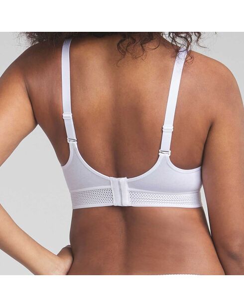 Feel Good Support BH ohne Bügel, weiß