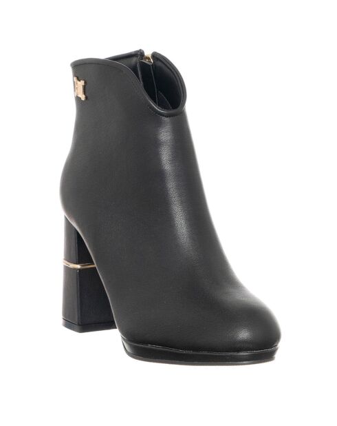 Bottines Bea noires - Talon 8.5 cm