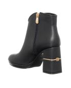 Bottines Bea noires - Talon 8.5 cm