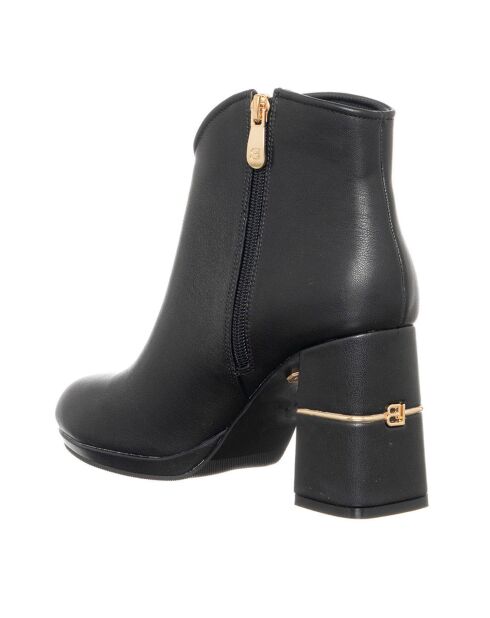Bottines Bea noires - Talon 8.5 cm