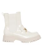 Boots Lénie blanches - Talon 4.5 cm