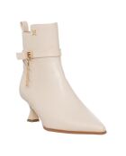Bottines Minorque écrues - Talon 6 cm
