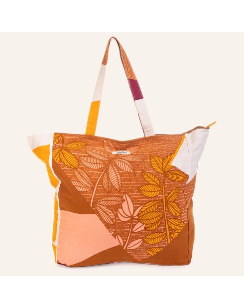Sac En Haut camel - 34x36x16 cm