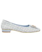 Ballerines Lysi bleu ciel/blanc