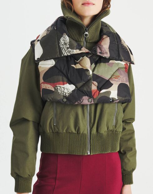 Blouson avec gilet court amovible Ofanew kaki aigle