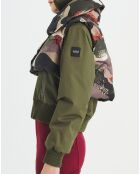 Blouson avec gilet court amovible Ofanew kaki aigle