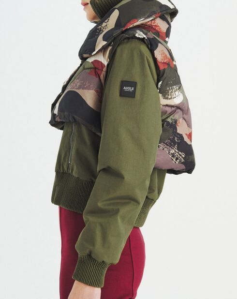 Blouson avec gilet court amovible Ofanew kaki aigle