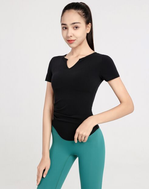 T-Shirt Amina noir