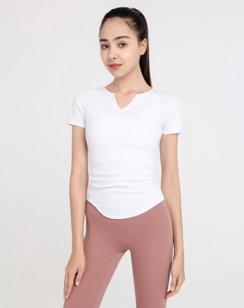 T-Shirt Amina blanc