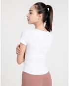T-Shirt Amina blanc