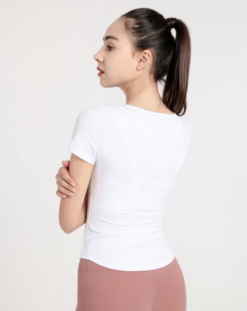 T-Shirt Amina blanc
