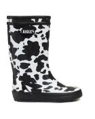 Bottes Lolly Pop Play2 High Cut imprimées vache noir/blanc