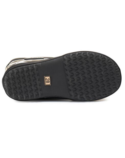 Bottes Lolly Pop Play2 High Cut imprimées vache noir/blanc