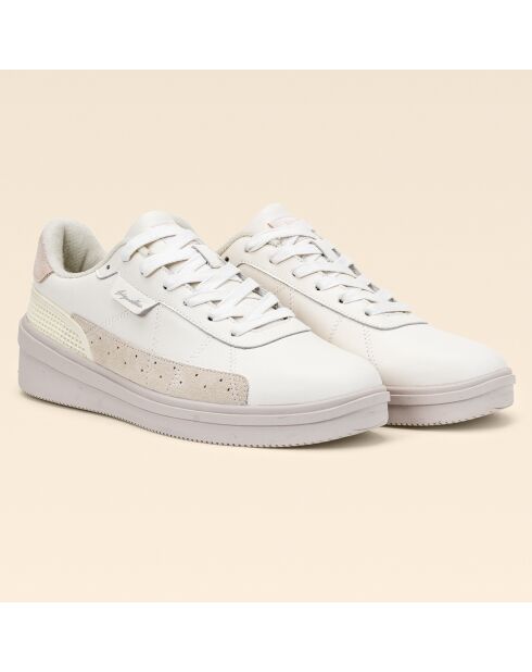 Baskets en Cuir Signature W Ltr Low Cut blanc aigle