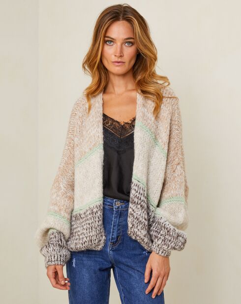 Gilet Delys beige