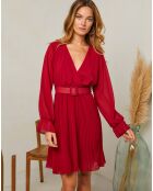 Robe Fadel bordeaux