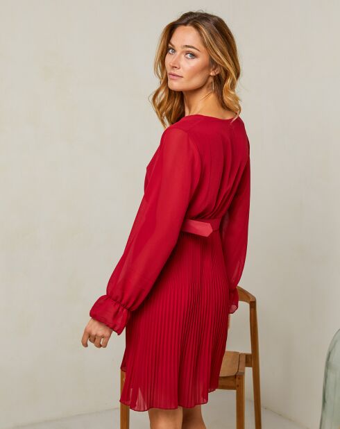 Robe Fadel bordeaux