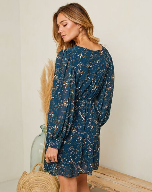 Robe Fadi bleu canard