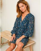 Robe Fadi bleu canard