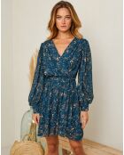 Robe Fadi bleu canard