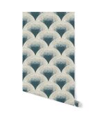 Papier Peint Mosaic bleu - 53x1000 cm