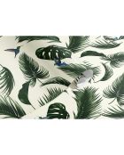 Papier Peint Jungle blanc craie - 53x1000 cm