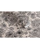 Papier Peint In Bloom noir - 53x1000 cm