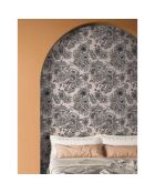 Papier Peint In Bloom noir - 53x1000 cm