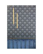 Papier Peint Han'i cobalt doré - 53x1000 cm