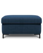 Pouf avec Coffre Yanis bleu - 87x72x46 cm