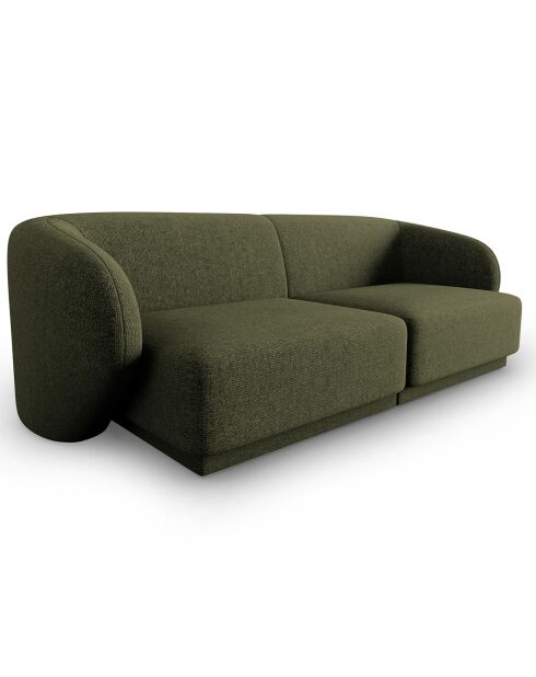 Canapé Modulaire Lionel 2 Places vert chiné - 188x93x74 cm